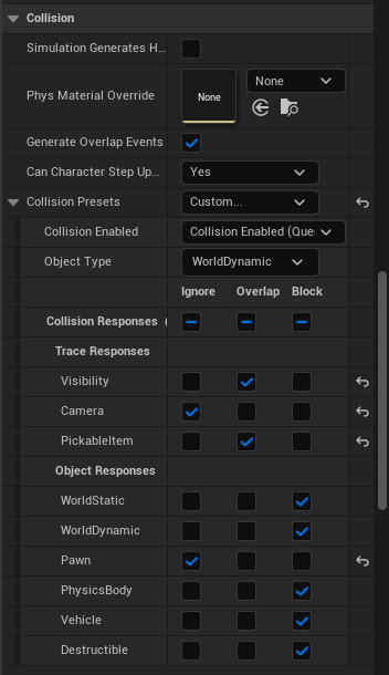 TB pickableitem trace collision